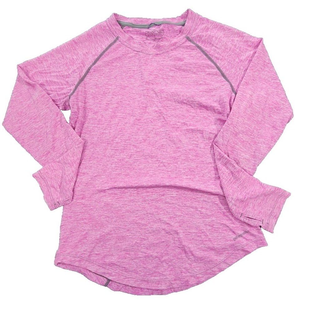 Patagonia Long Sleeve Pink Shirt Women's Size S